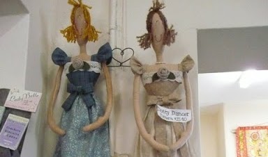 Boneca de pano com molde