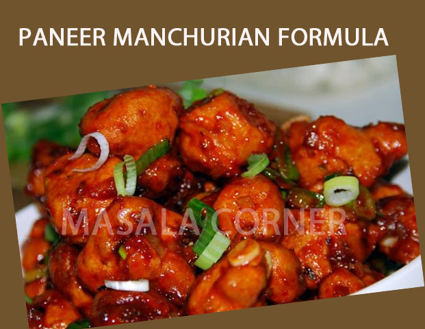 Paneer manchurian formula 