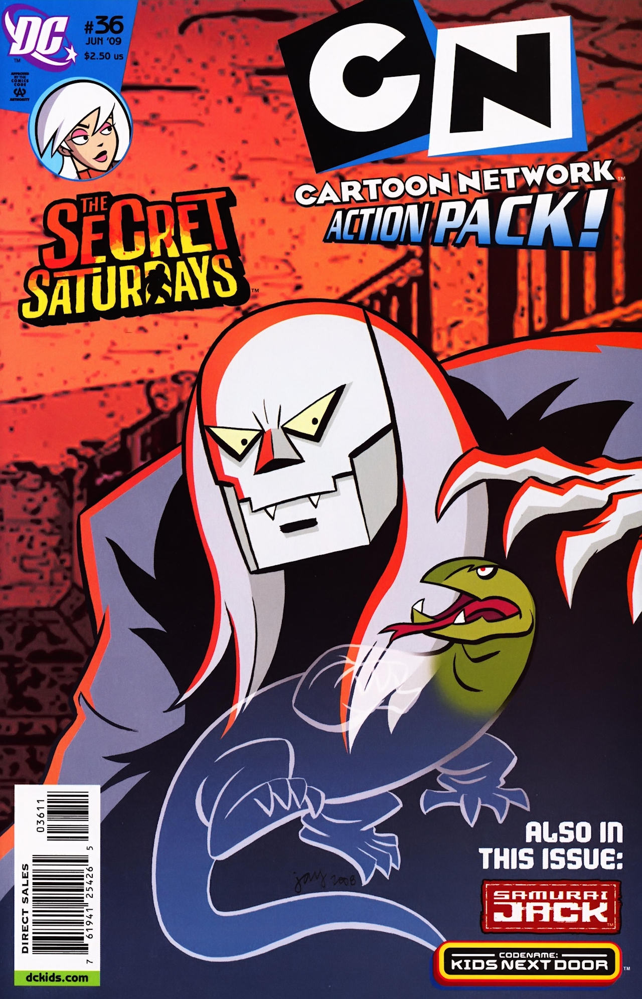 Read online Cartoon Network Action Pack comic -  Issue #36 - 1