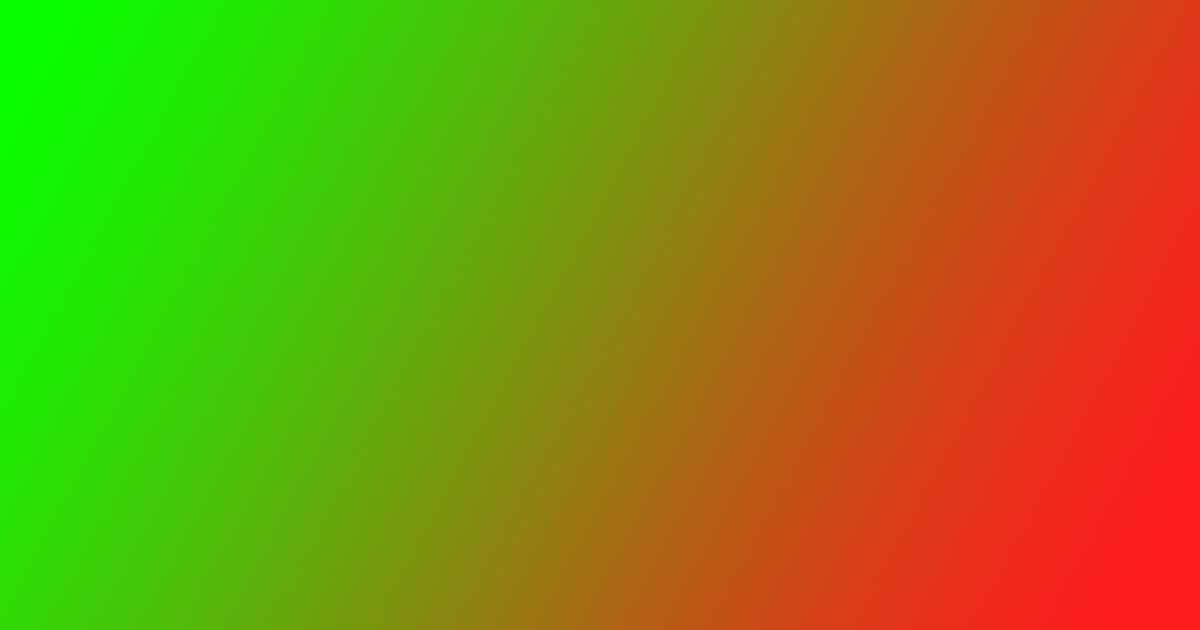 Gradient Image Red & Green (fd1d1d & 06ff00)
