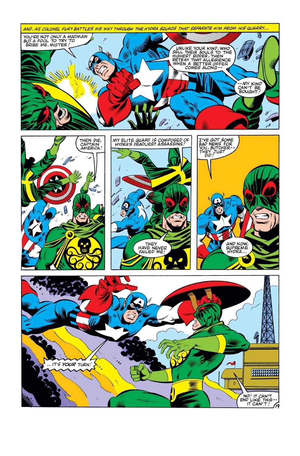 Read online Captain America (1968) comic -  Issue #273 - 20