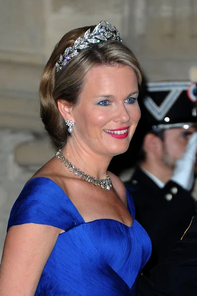 Gala dinner for the wedding of Prince Guillaume Of Luxembourg and Stephanie de Lannoy at the Grand-ducal Palace on October 19, 2012 in Luxembourg, Luxembourg. The 30-year-old hereditary Grand Duke of Luxembourg is the last hereditary Prince in Europe to get married