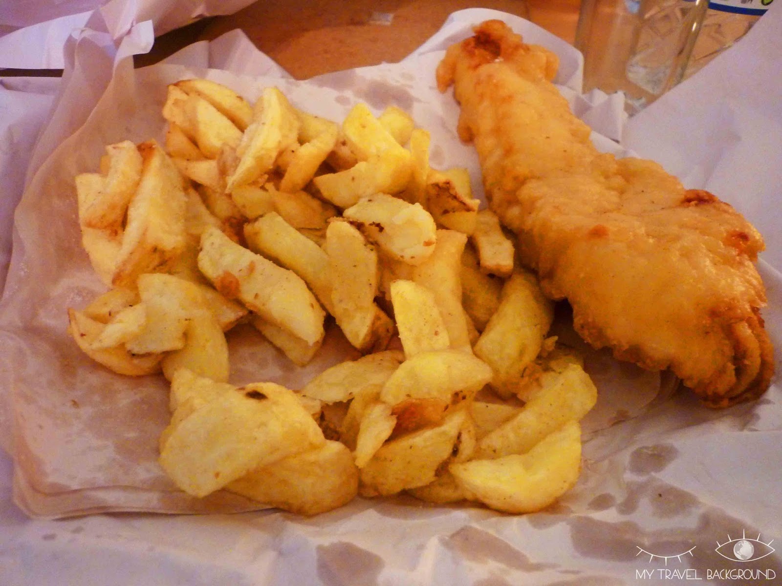 My Travel Background : 14 plats typiques dégustés en voyage - Fish & Chips en Angleterre (Londres)