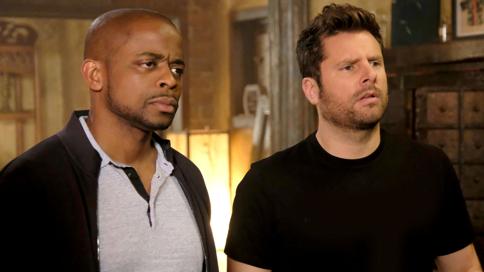 Psych The Movie (HD 720p, HD 1080p y Español- Inglés, 2017) poster box code
