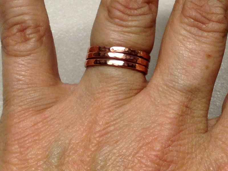 Lisa Yang Jewelry How to Make Simple Copper Stacking Rings