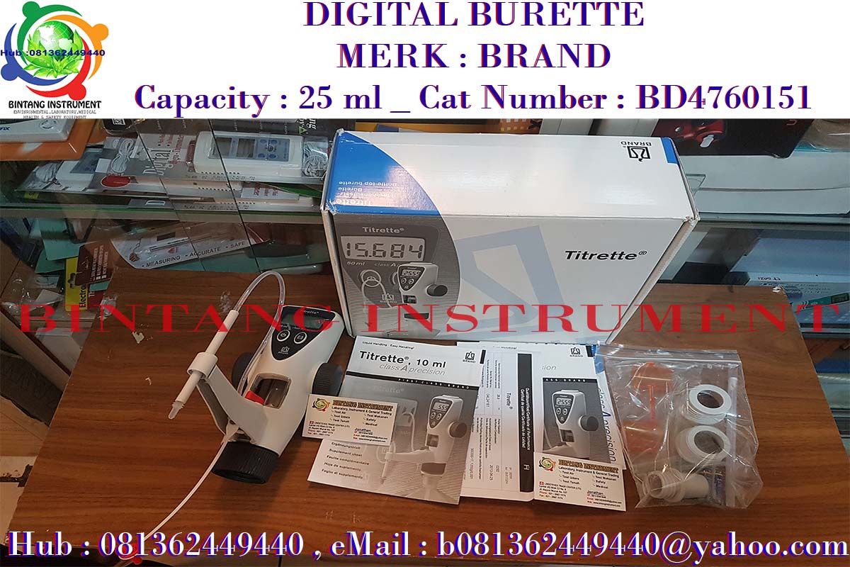BINTANG INSTRUMENT 081362449440 Jual Digital Burette Brand Jual BRAND
