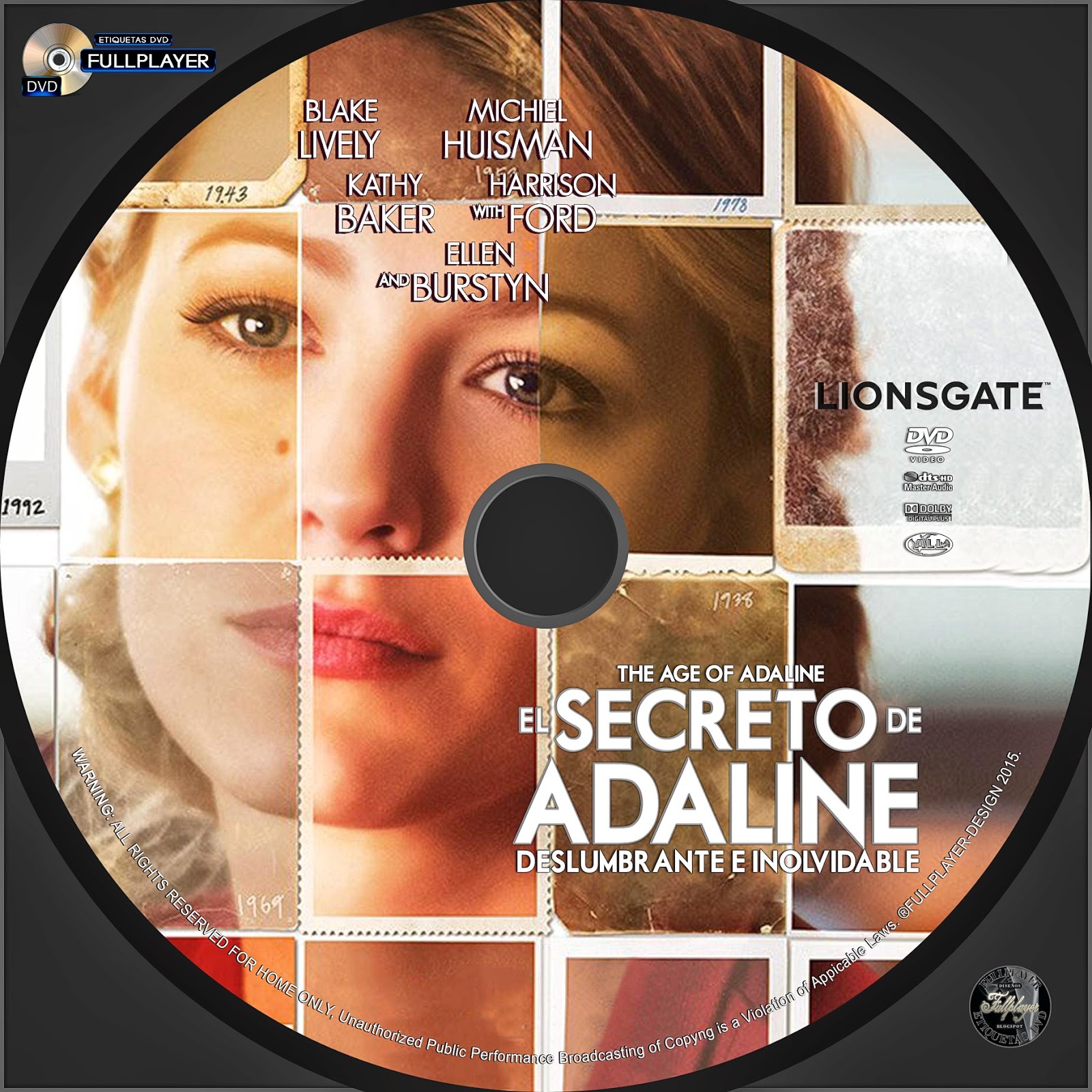 El secreto de Adaline (2015) v1 | LABEL:etiquetas: CUSTOM: