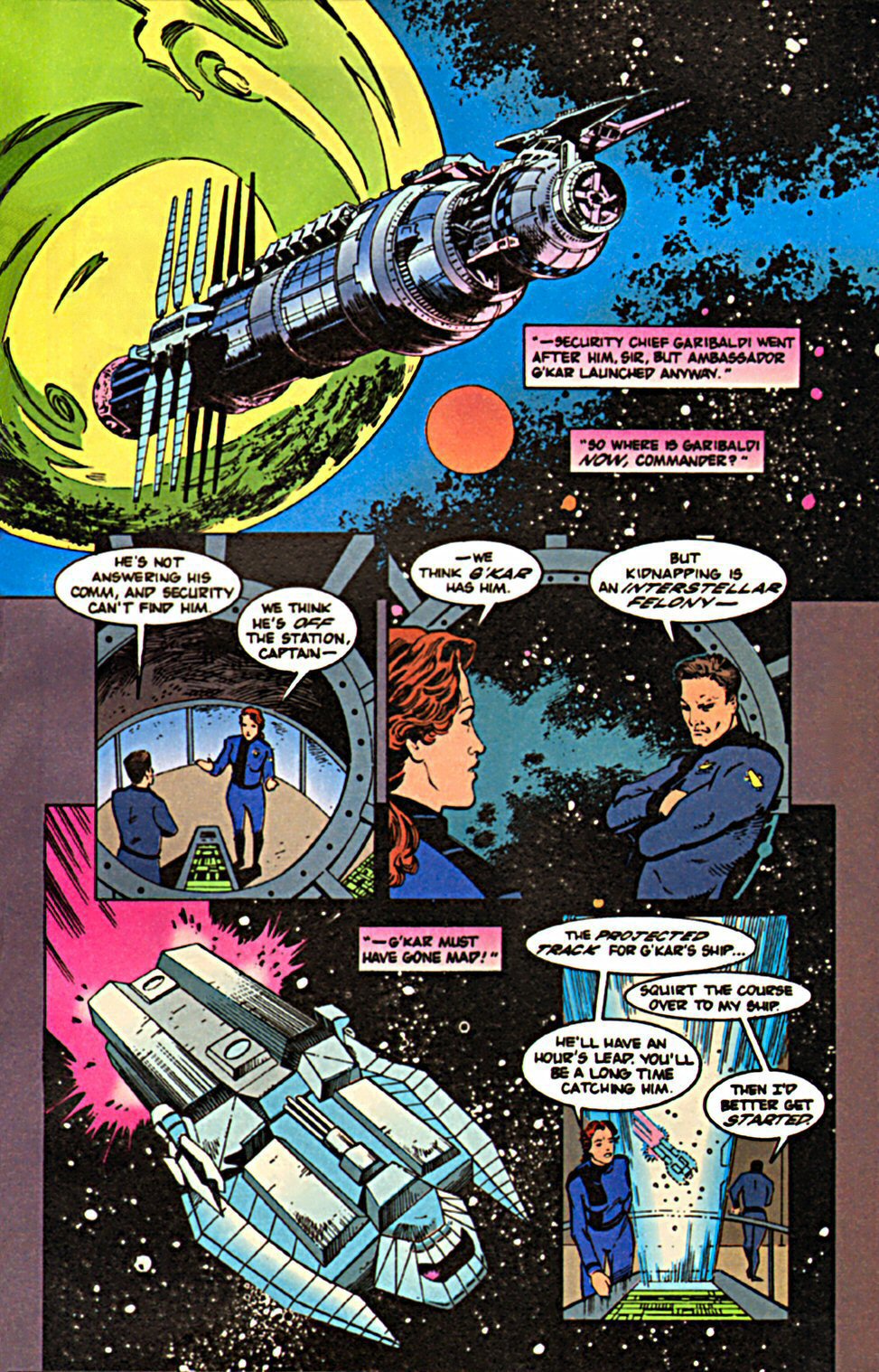 Read online Babylon 5 (1995) comic -  Issue #9 - 7