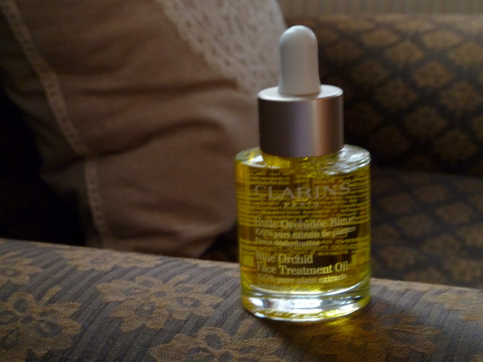 Clarins Blue Orchid Face Treatment Oil for Dehydrated Skin