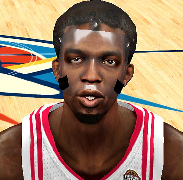 NBA 2K14 Patrick Beverley Mask Face Mod