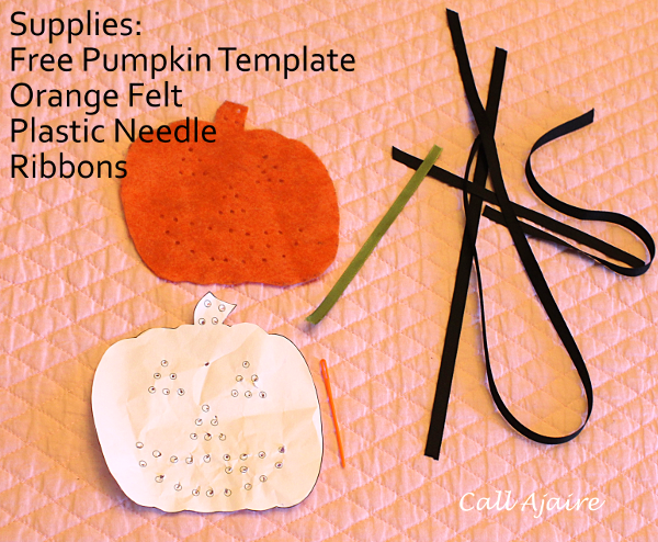 Pumpkin Lacing Card From Call Ajaire Sew Simple Home pumpkin-lacing-card-from-call-ajaire-sew-simple-home
