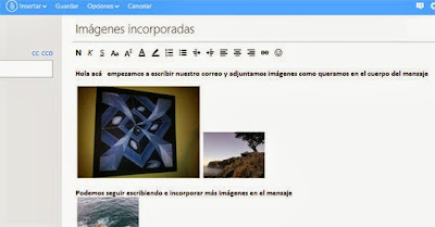 correo con imagenes icorporadas en outlook