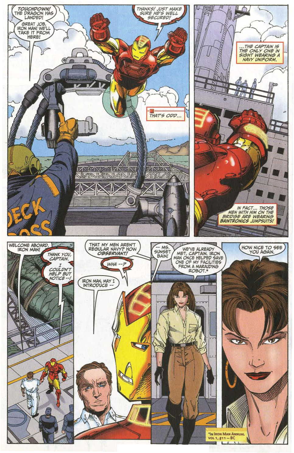 Read online Iron Man (1998) comic -  Issue #18 - 5