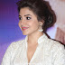 Bollywood Actress Anushka Sharma At Yash Chopra Awards In White Dress