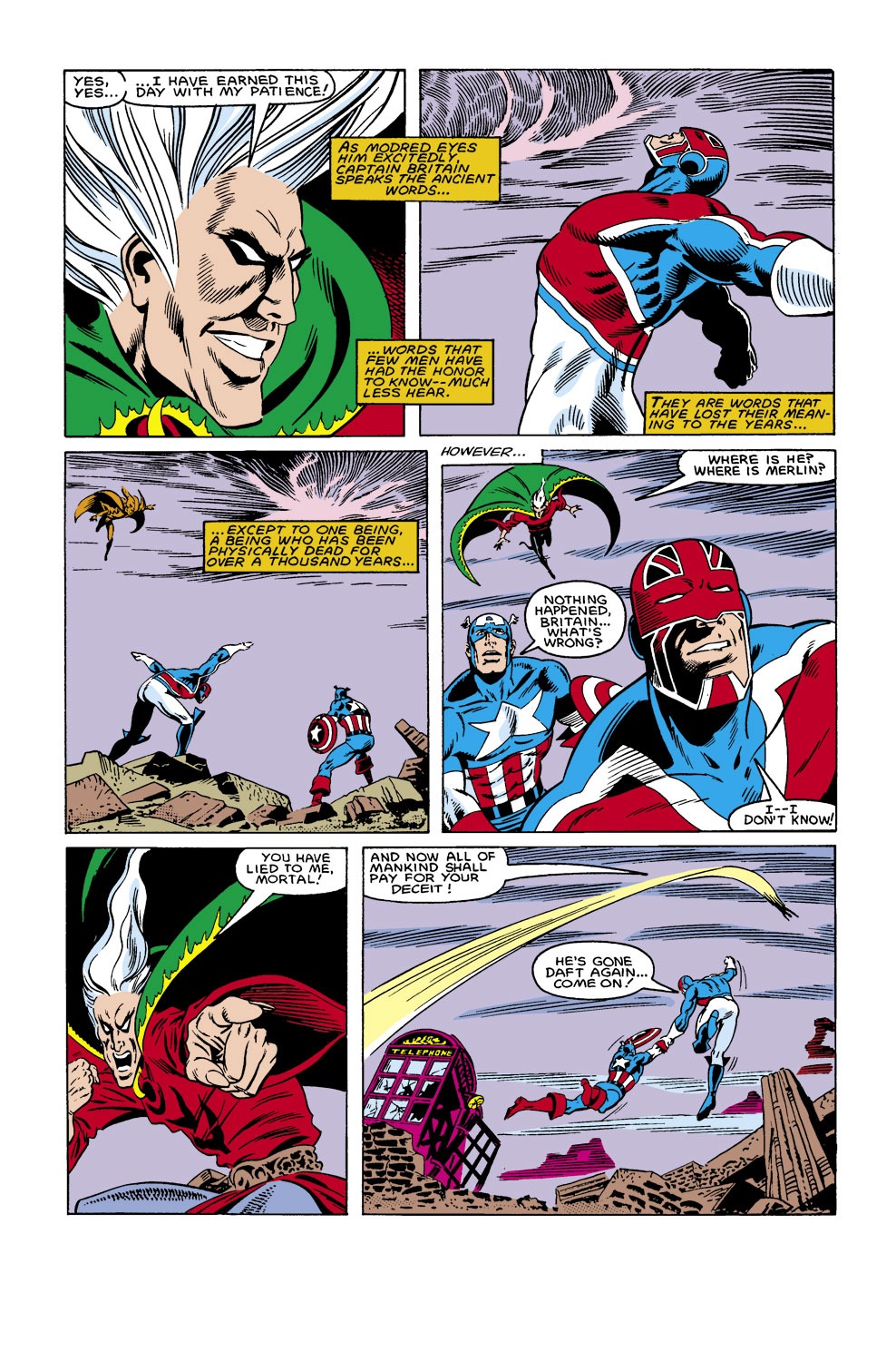 Read online Captain America (1968) comic -  Issue #306 - 16
