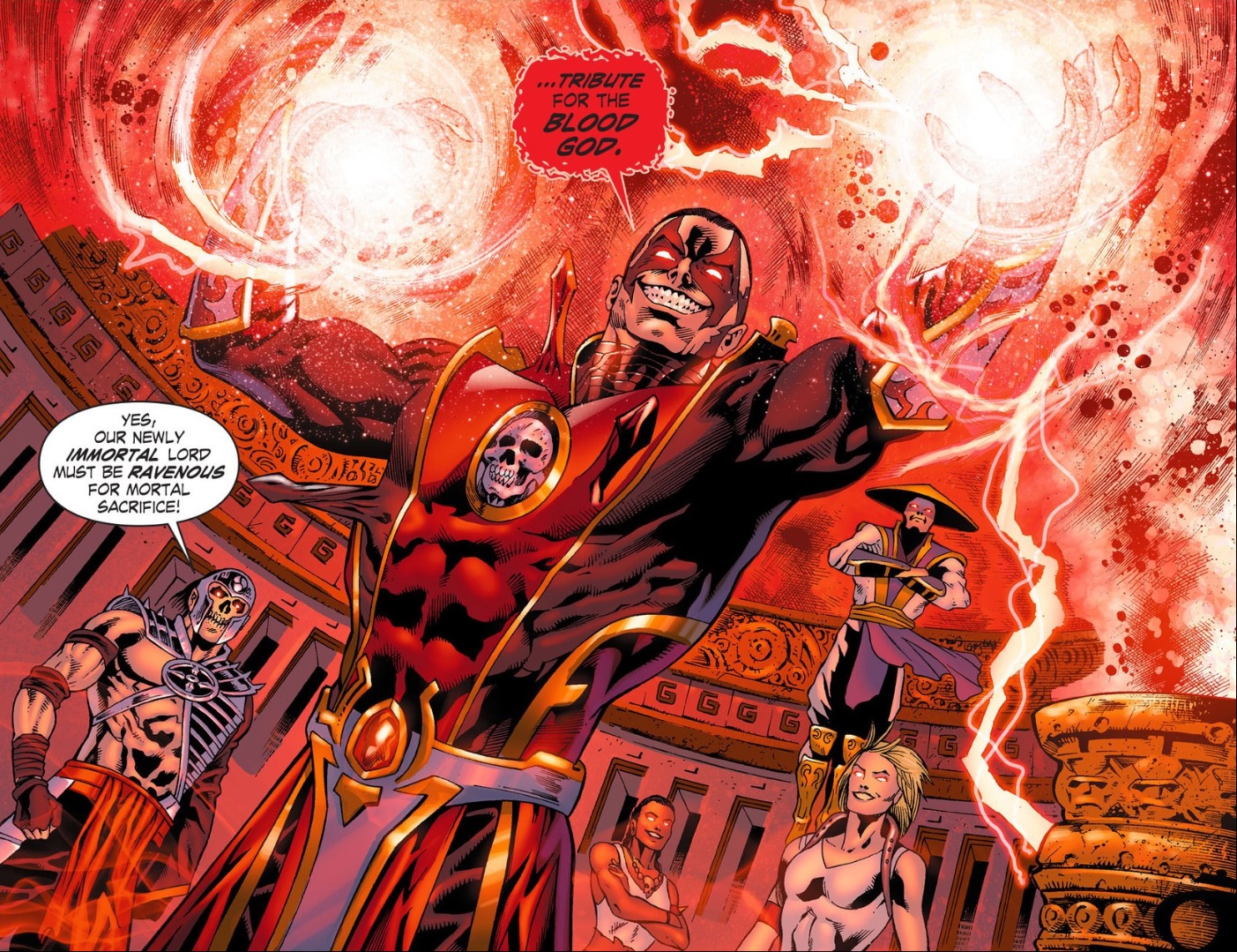 Read online Mortal Kombat X [I] comic -  Issue #29 - 5