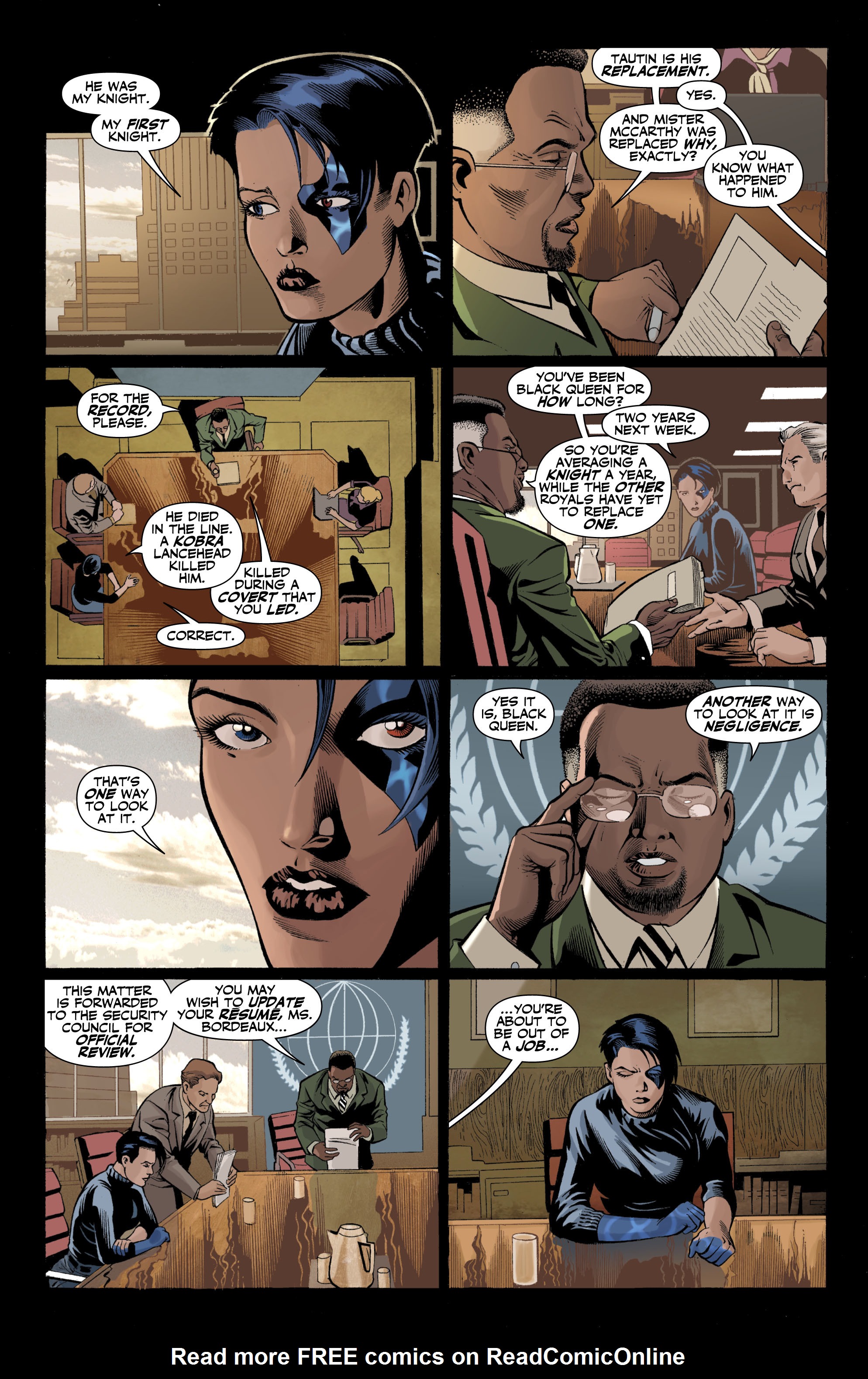 Read online Checkmate (2006) comic -  Issue #19 - 8