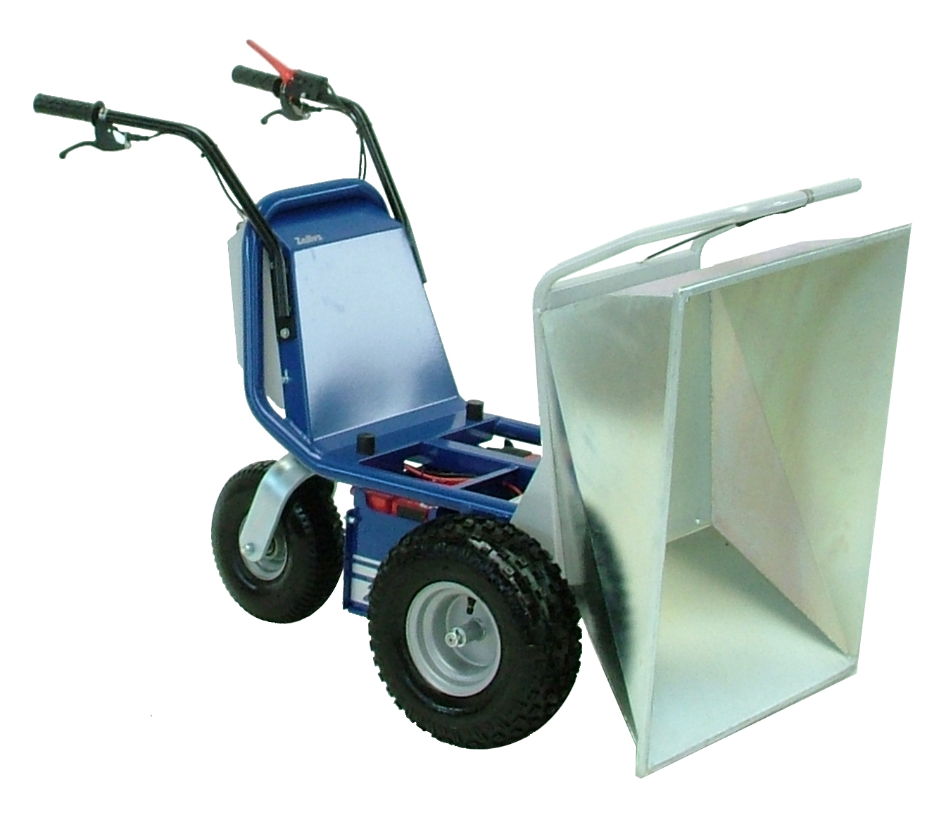 electric wheel barrow range made by Zallys Italy