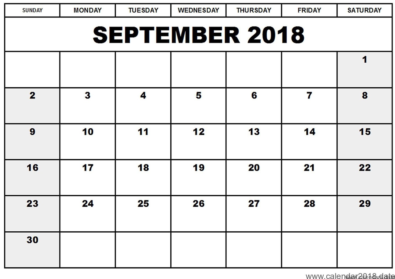 Free Printable Calendar 2021 Free Printable Calendar September