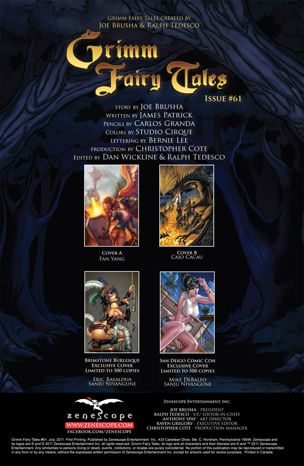 Read online Grimm Fairy Tales (2005) comic -  Issue #61 - 2