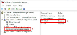 sql server configuration manager protocols