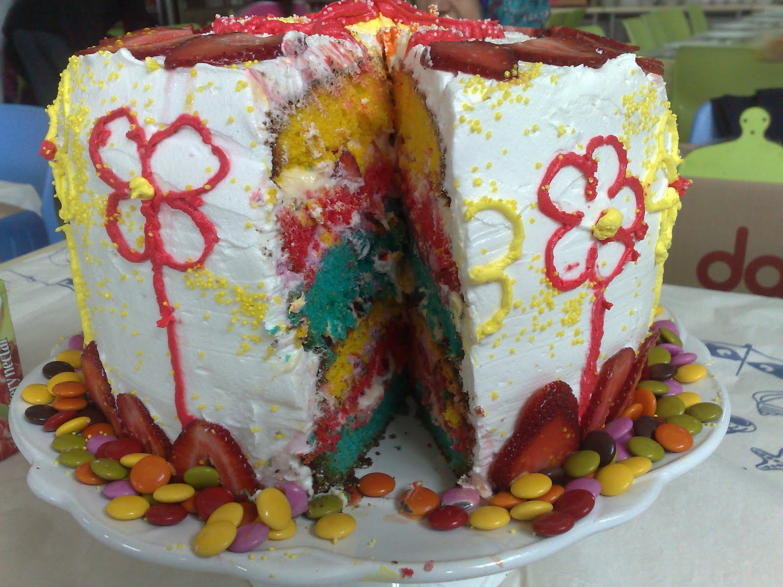 DAMLA ÇİKOLATA Gökkuşağı Pastası