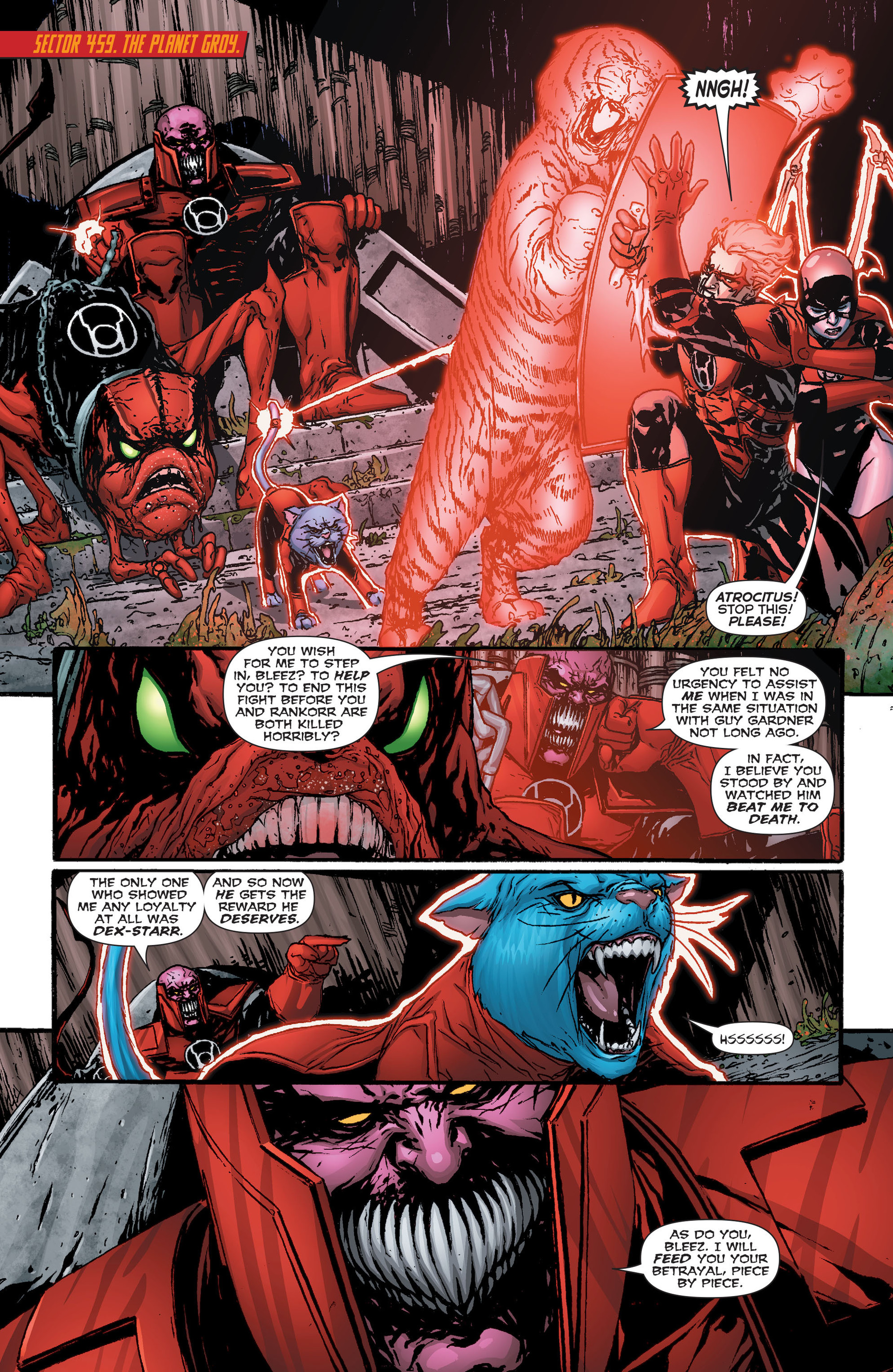 Read online Red Lanterns comic -  Issue #28 - 27