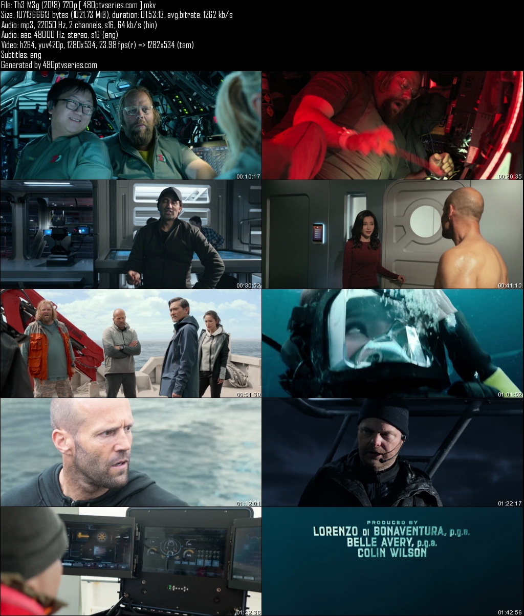 Download The Meg (2018) 1GB Full Hindi Dual Audio Movie Download 720p Bluray Free Watch online Full Movie Download Worldfree4u 9xmovies