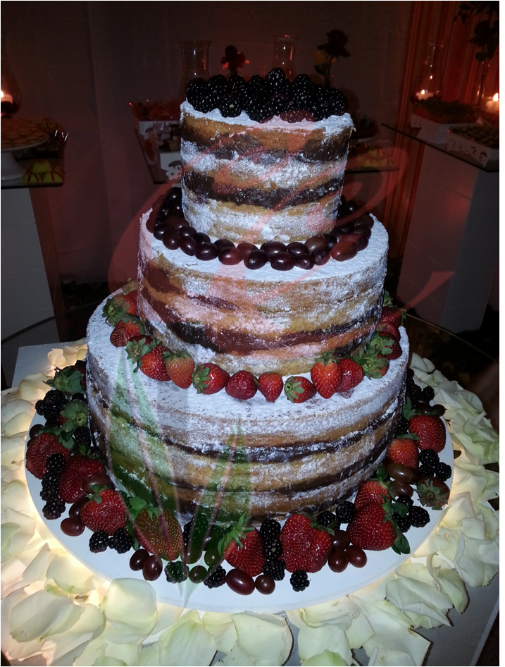 Chanel Cakes: Bolo Rústico / Naked Cake IV - Frutas