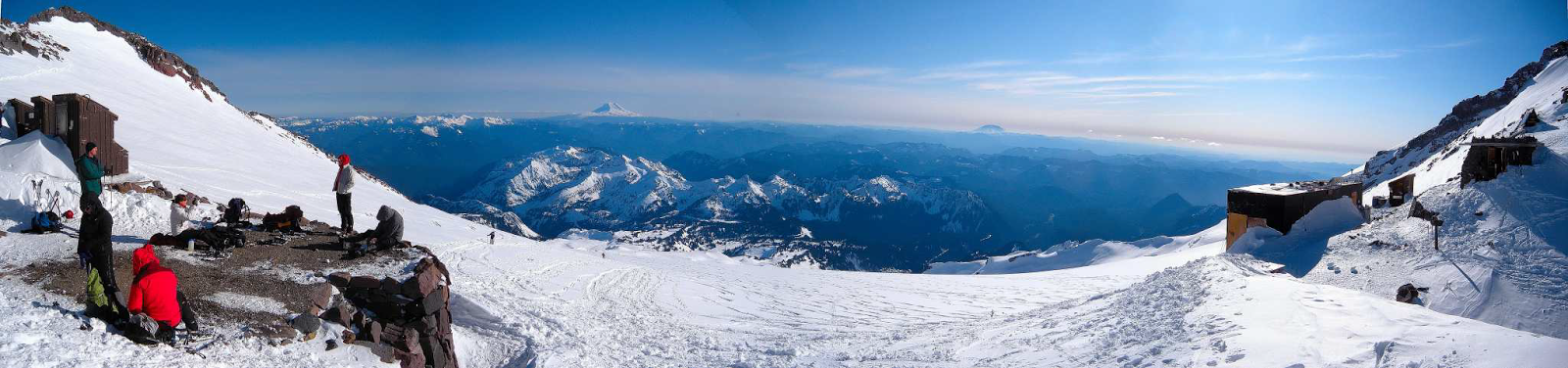 Life is a mountain.: Camp Muir (10,080') - Mt. Rainier