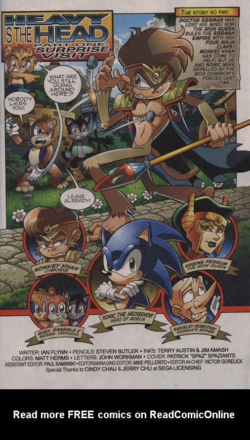 Read online Sonic The Hedgehog comic -  Issue #203 - 2