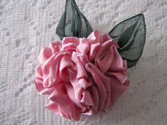 Wire Ribbon Rose