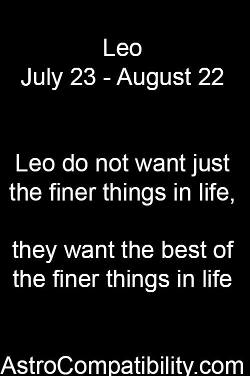 Leo man personality traits and characteristics