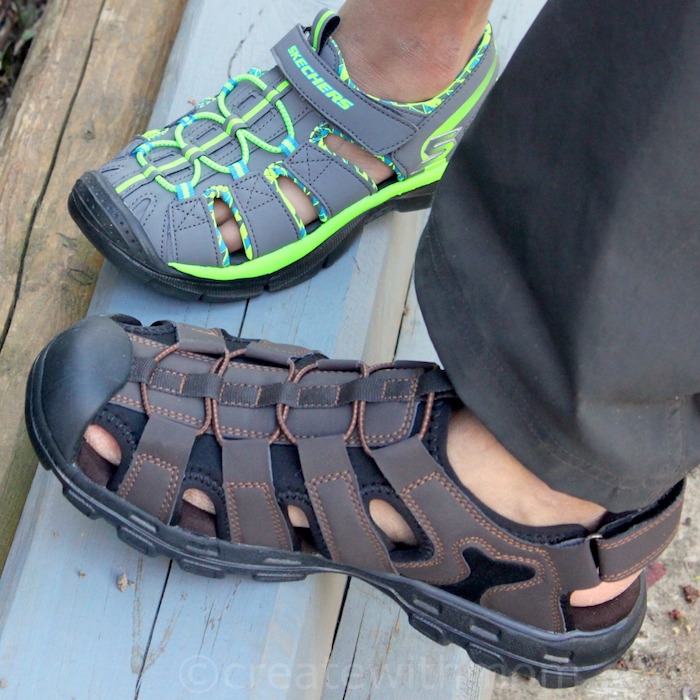 boys skechers flip flops
