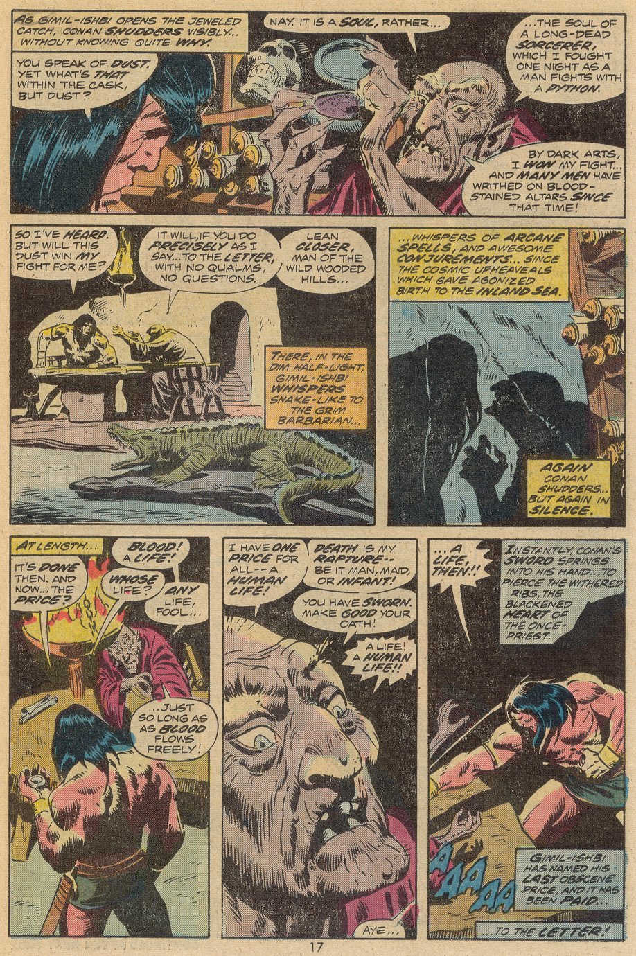 Read online Conan the Barbarian (1970) comic -  Issue #38 - 12