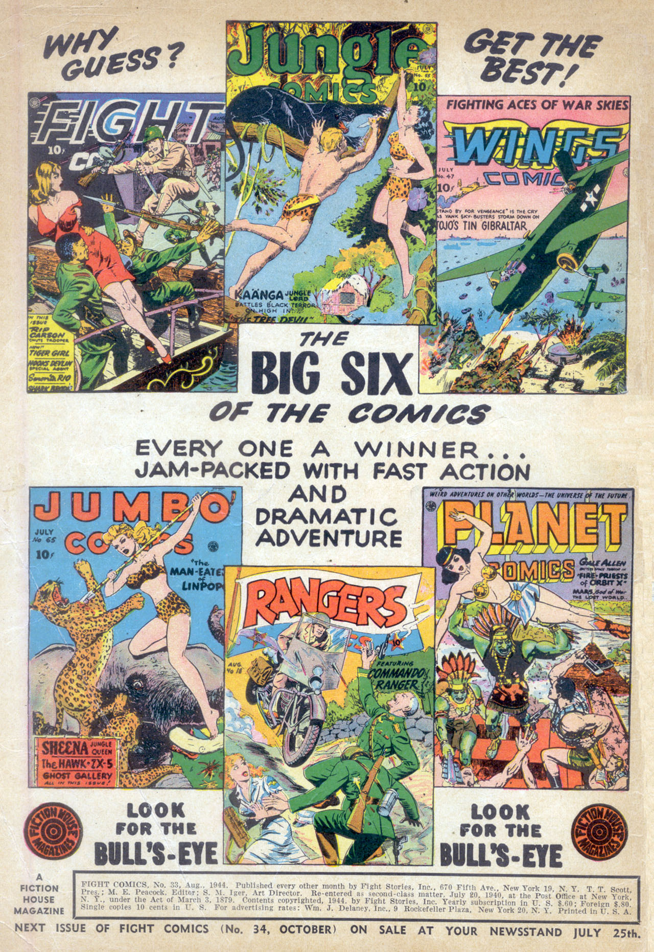 Read online Fight Comics comic -  Issue #33 - 2