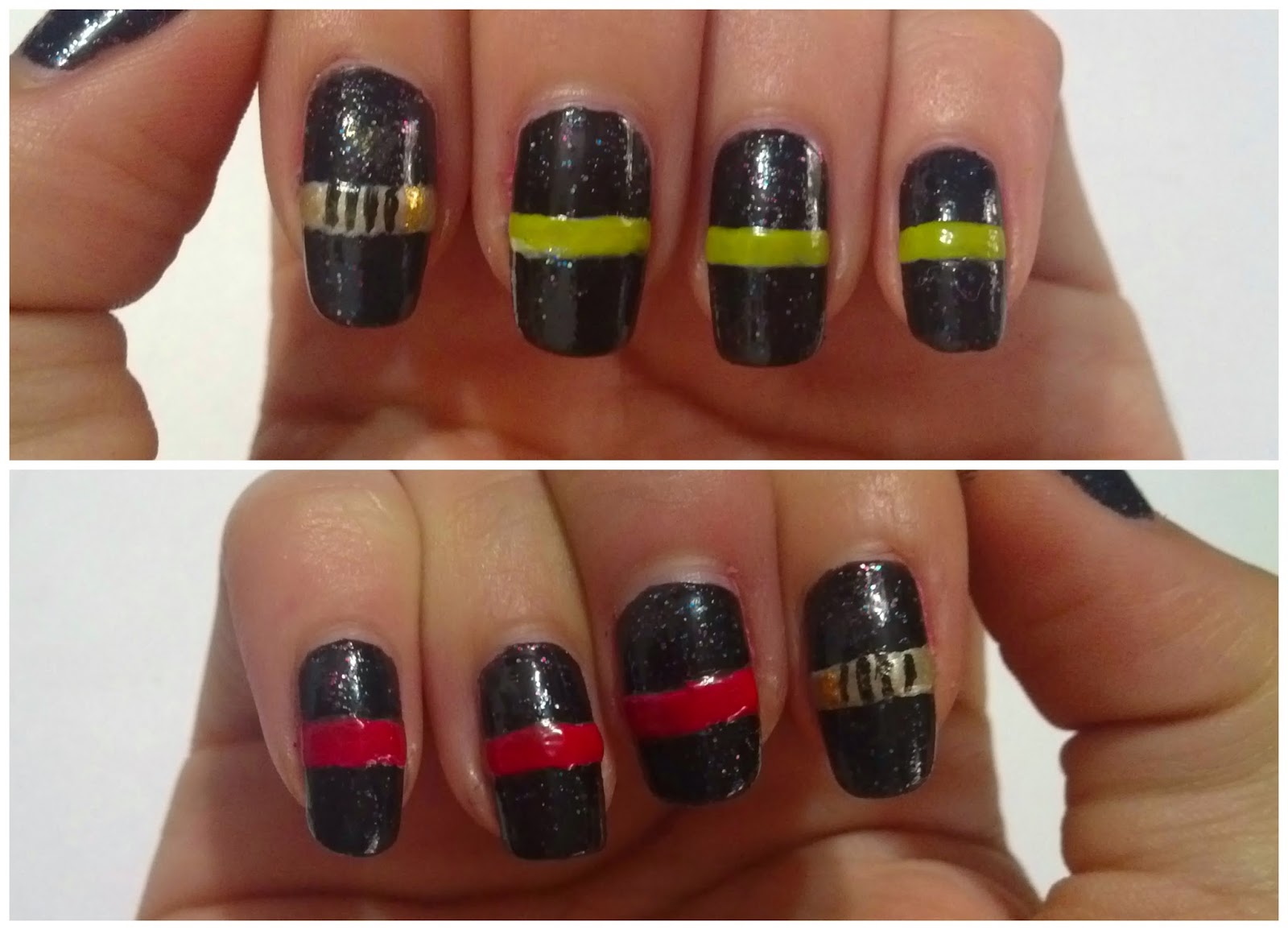 NatioNails LIGHTSABER NAILS