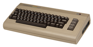 imagen de un ordenador de 8bits : Commodore 64