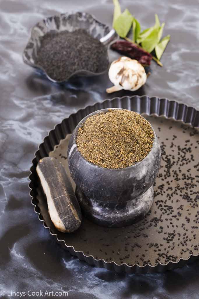 Ellu Podi Sesame Seeds Chutney Powder Lincy's Cook Art