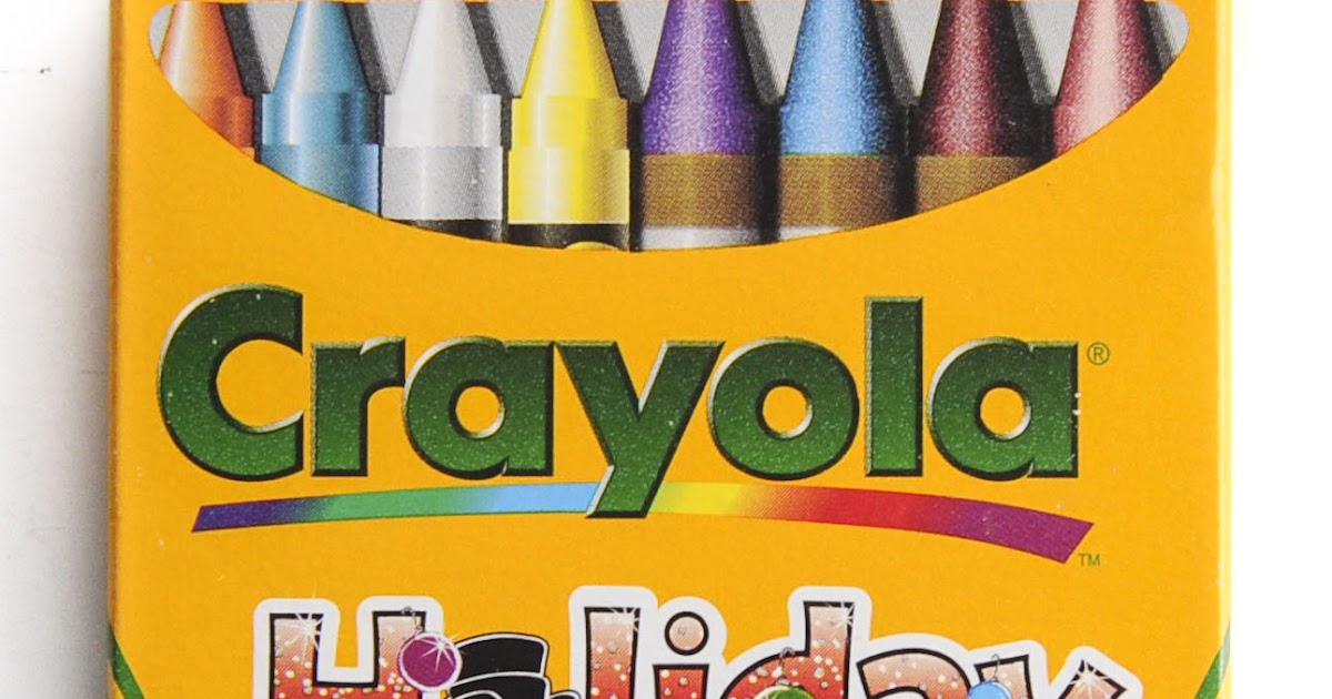 16 Count Holiday Crayola Crayons What's Inside the Box Jenny's