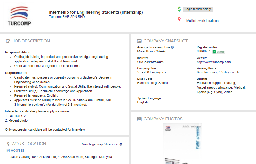 Internship In Shah Alam / Umw Looking For Internship Opportunity Here S