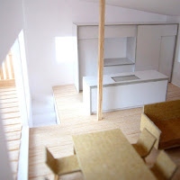 広がりと開放感のあるワンルームを上下に重ねた住まい 広がりと開放感のあるワンルームを上下に重ねた住まい
