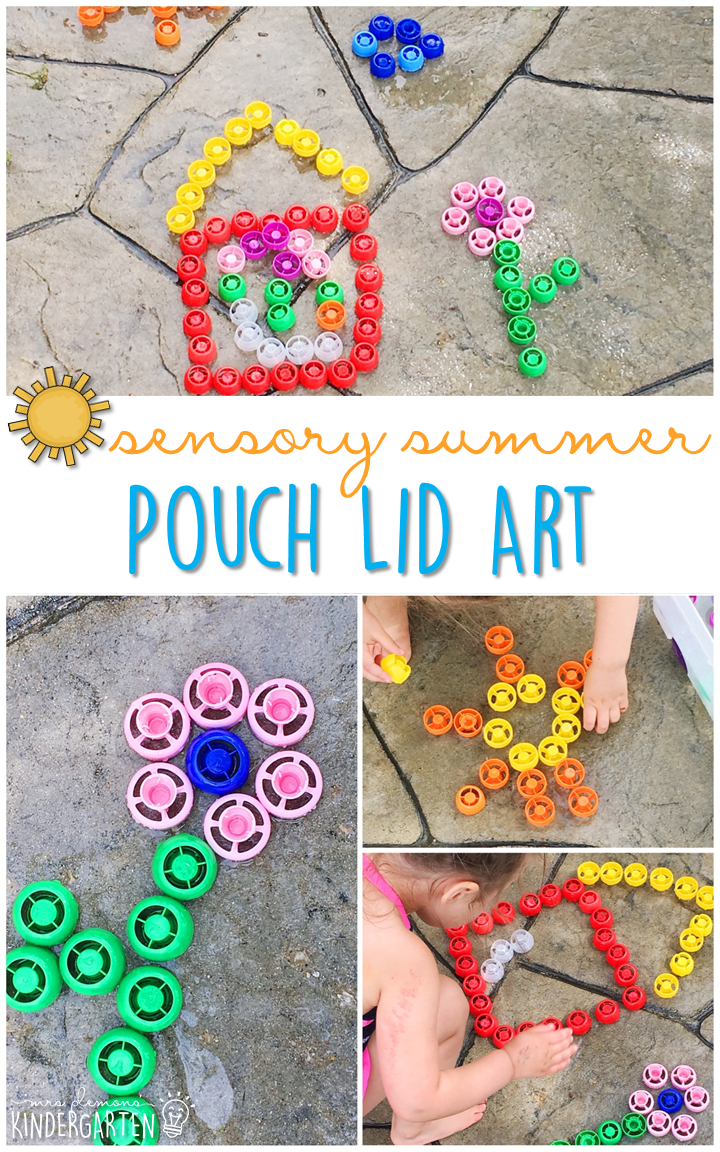 10 Ways to Play with Pouch Lids {Sensory Summer} Mrs. Plemons' Kindergarten