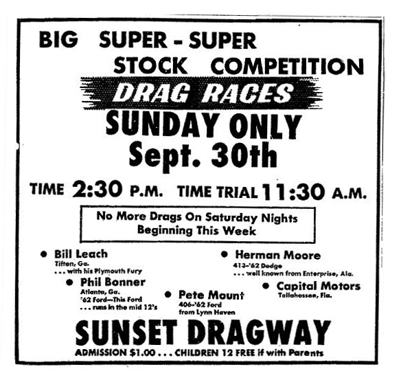 The Daily Drag 1960s super stock and F/X racing 413s (and 406s