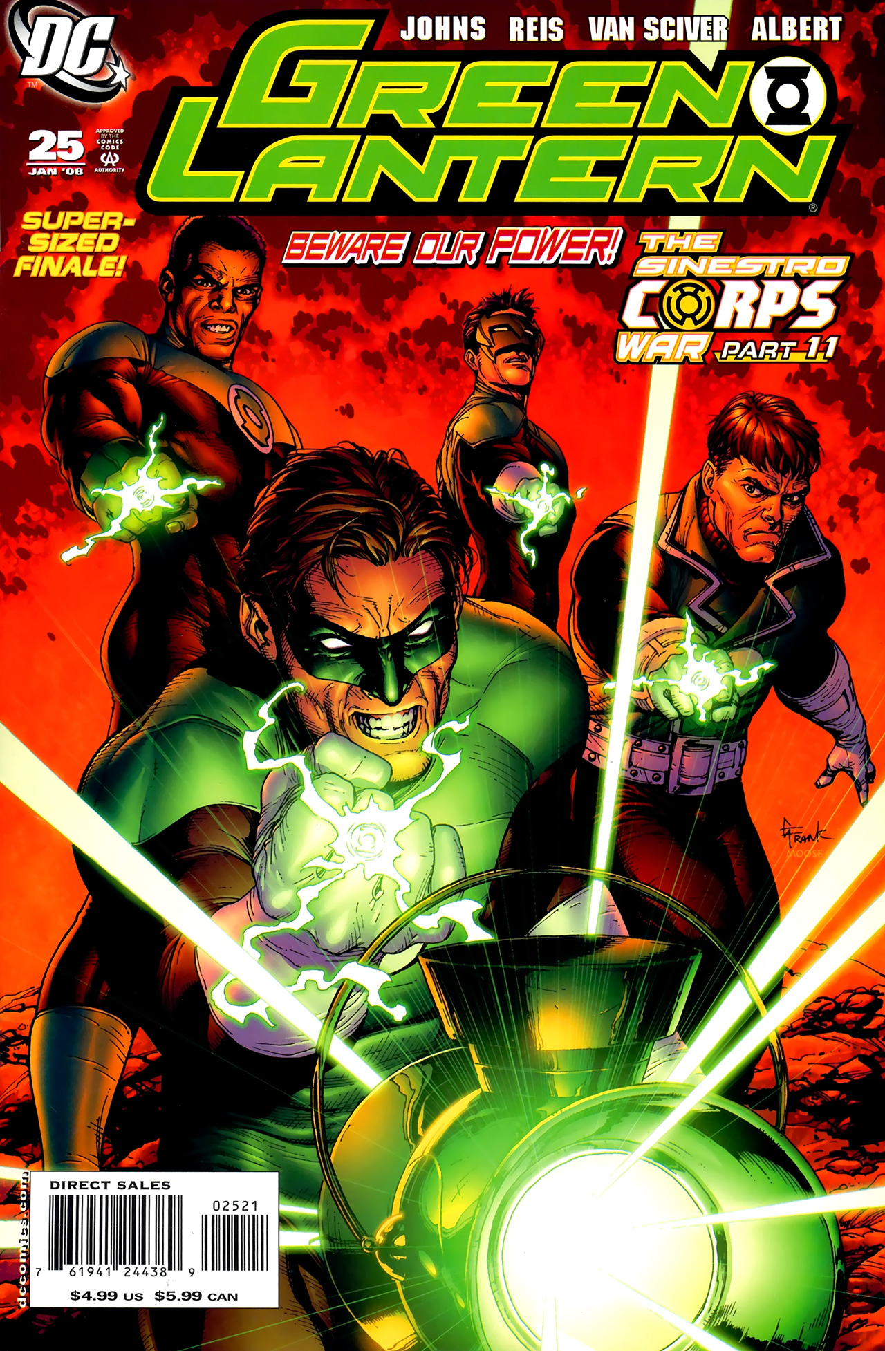 Read online Green Lantern (2005) comic -  Issue #25 - 2