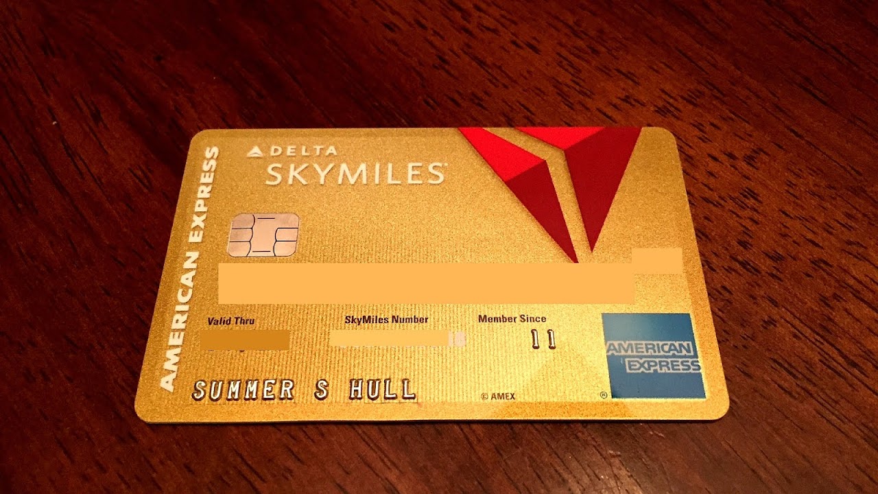 Delta Airlines Gold Card Gold Choices