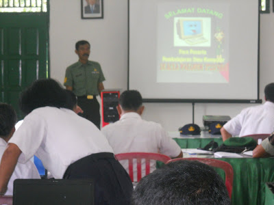 BINSAT KODIM 0725/SRAGEN MELAKSANAKAN PENATARAN KOMPUTER