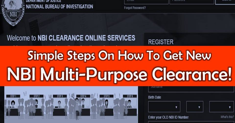Simplified Steps On How to Get New NBI MultiPurpose Clearance