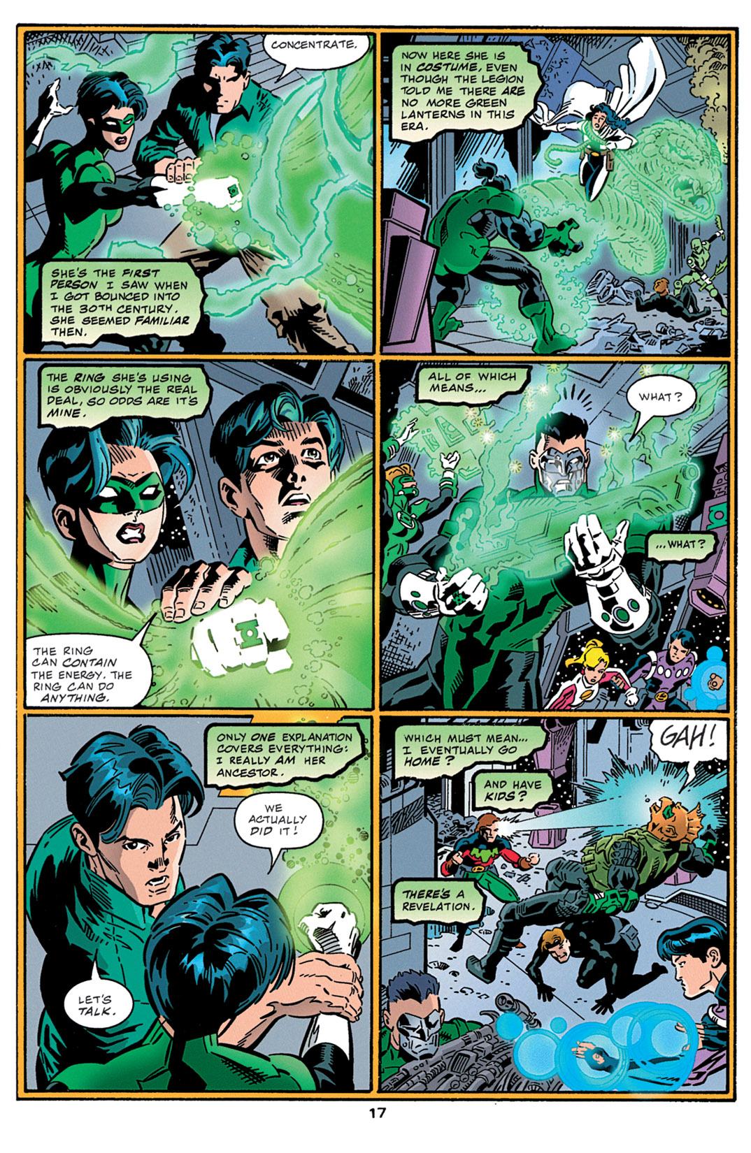 Read online Green Lantern (1990) comic -  Issue #99 - 17