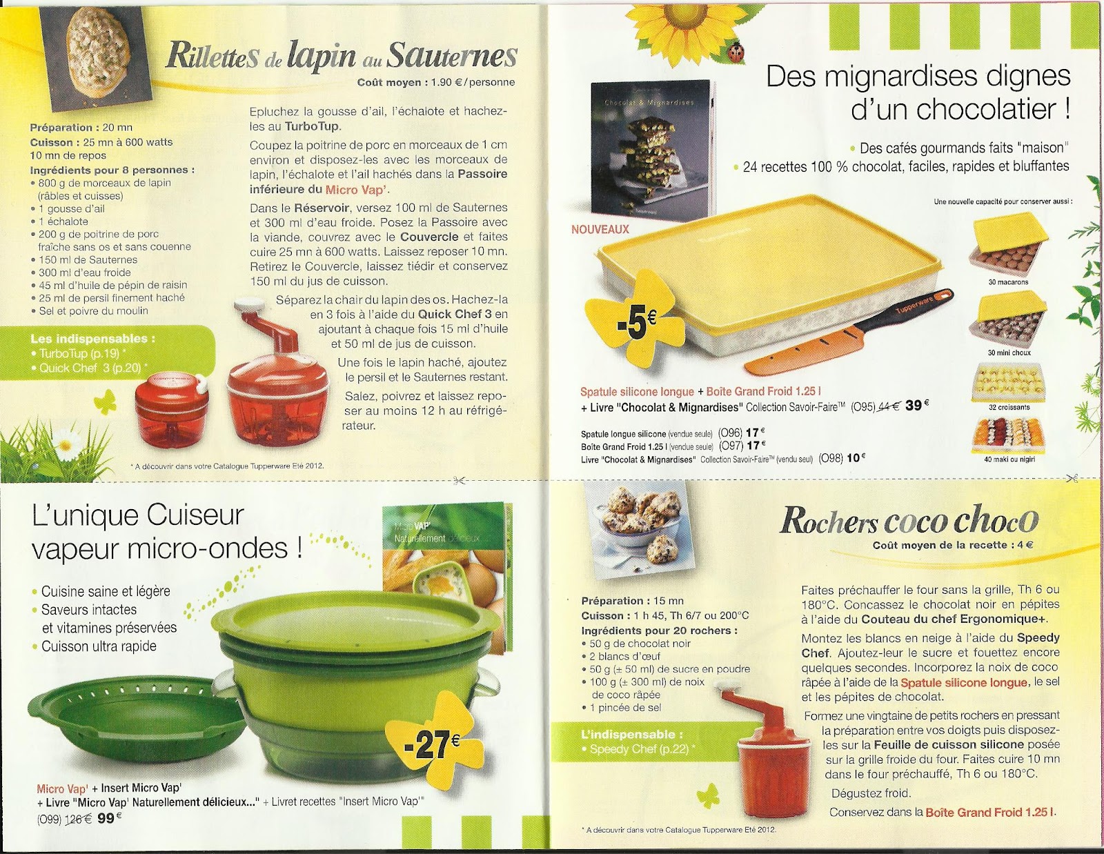 TUPPERWARE 8 RAMEQUINS 80ml pour Micro Urban ou Micro Vap / Excellent